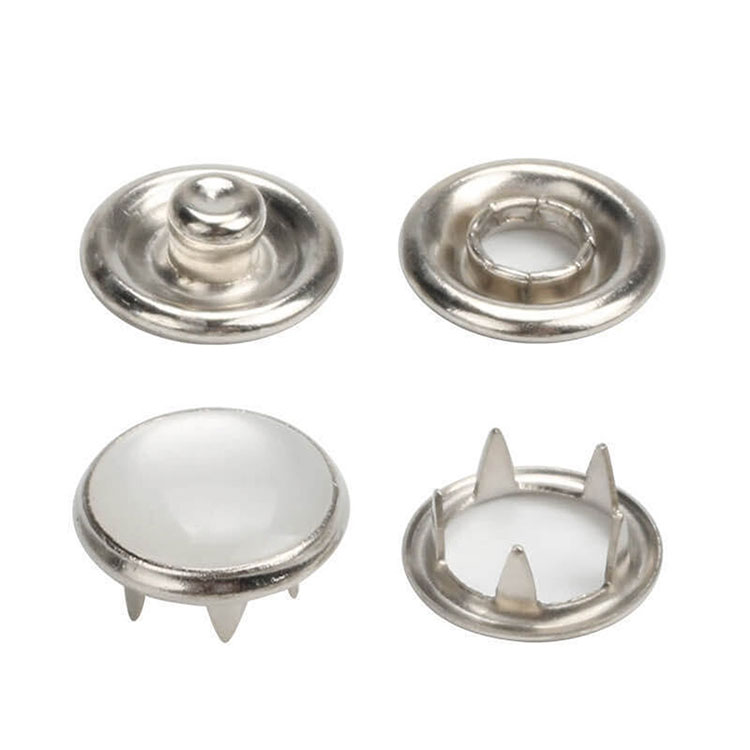 What styles of hats are suitable for stainless steel pearl cap snap ring button?