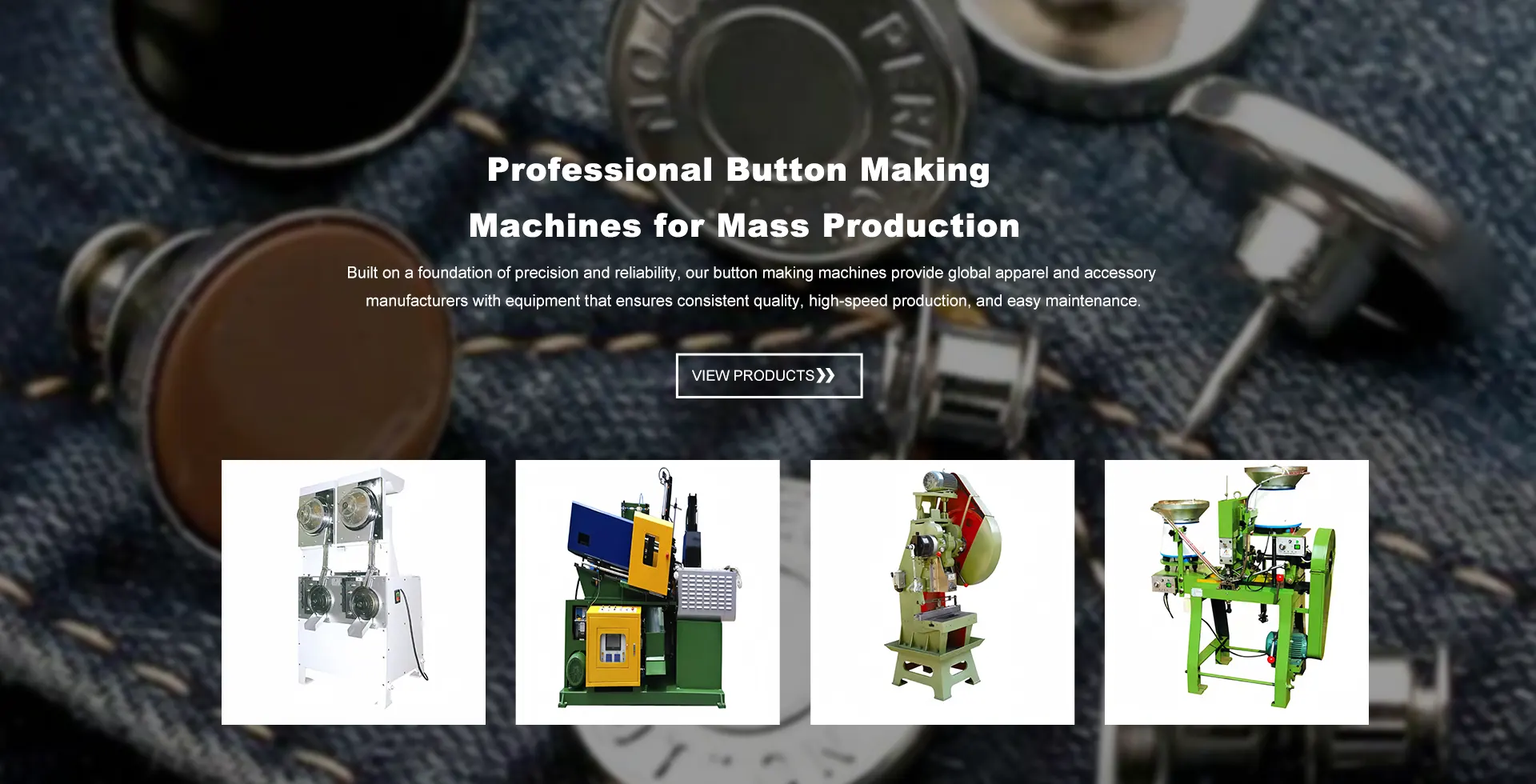 Button Making Machine
