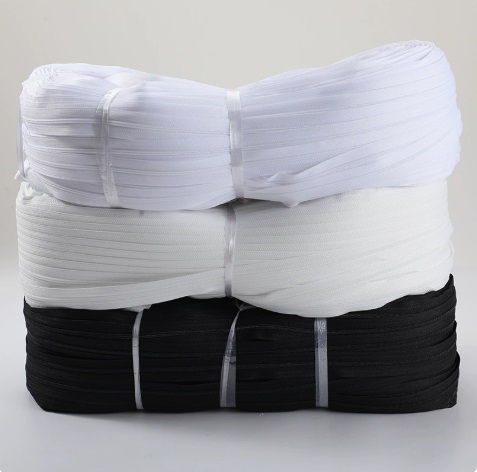 Continuous Zipper Chain by Roll – Cut to Any Length for Garment & Bag Production